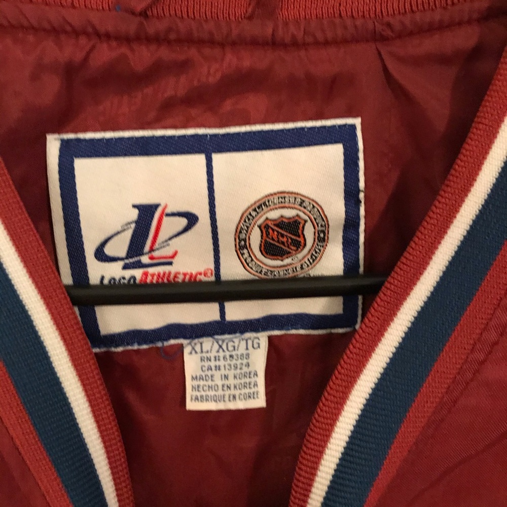 Colorado avalanche logo athletic pullover - Picture 4 of 6